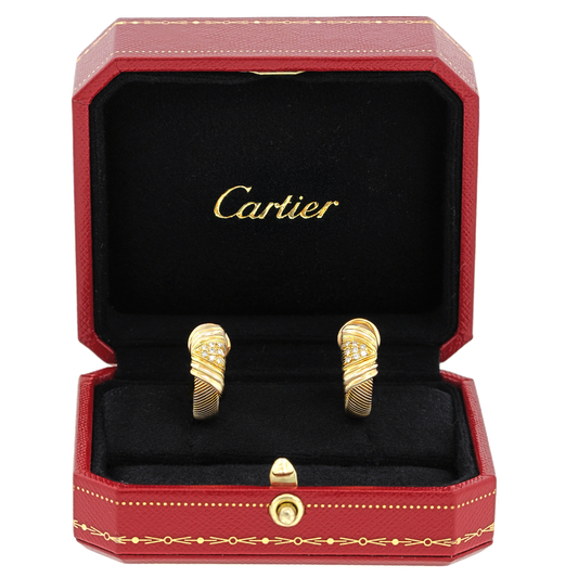 #26821 - Cartier Diamond Earrings