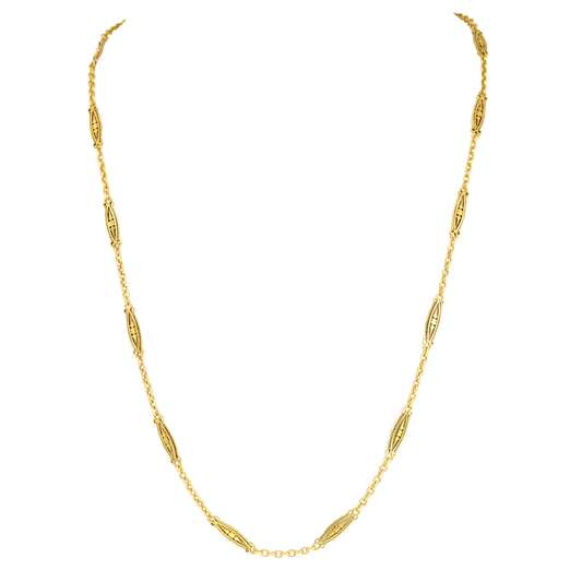 #26844 - Antique Gold French Filigree Chain