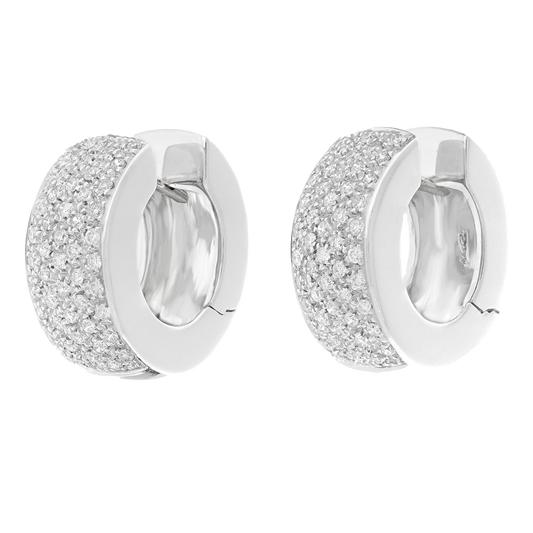 #26859 - Diamond Huggie Earrings