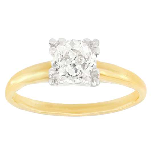 #26955 - English-cut Diamond Engagement Ring