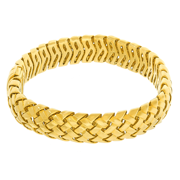 26963 - Vannerie Gold Bracelet by Tiffany & Co.