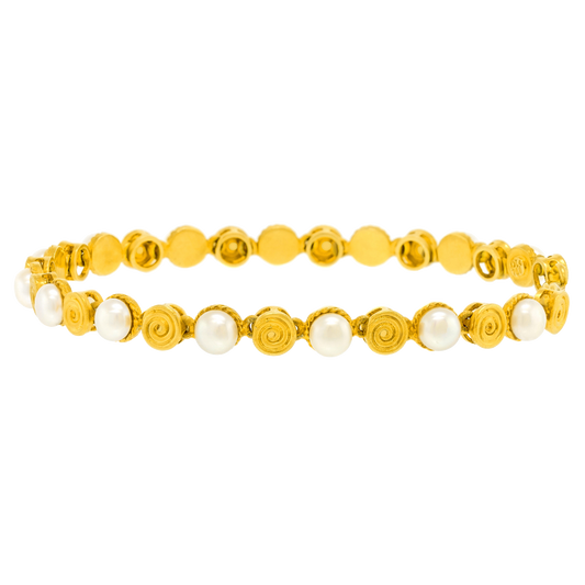 #27009 - Seventies Organo Chic Bracelet
