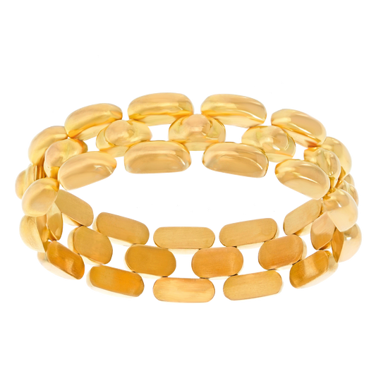 #27008 - Art Deco Gold Bracelet