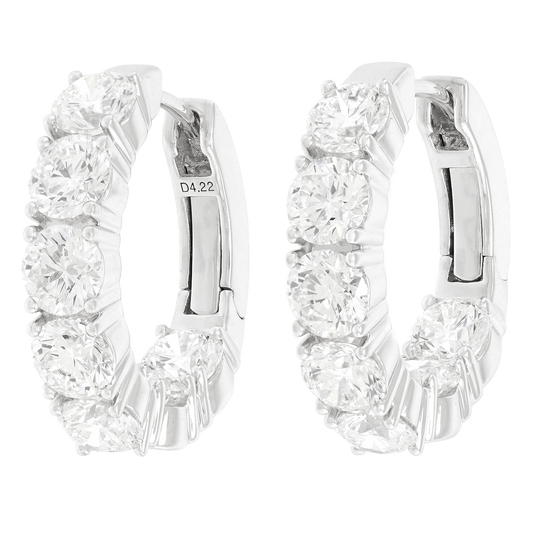 #27021 - Spectacular Diamond Hoops