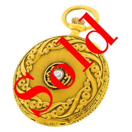 27259 - Antique Gold Pocket Watch