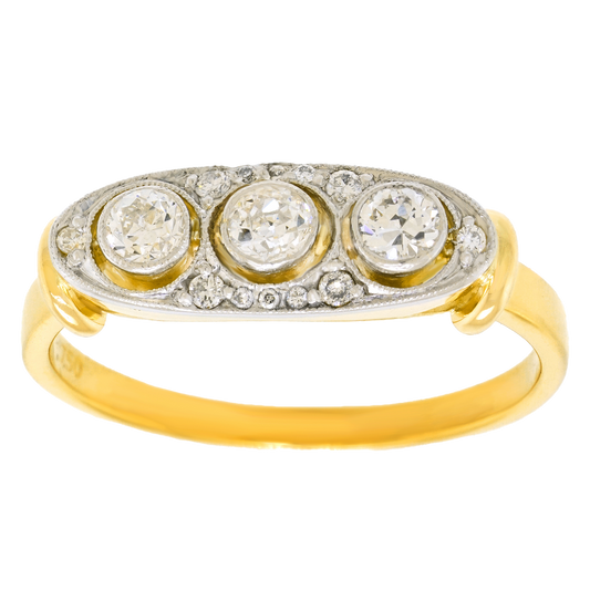 #27267 - Art Deco Diamond Ring