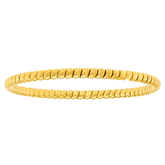 #27273 - Seventies Italian Design Gold Bangle