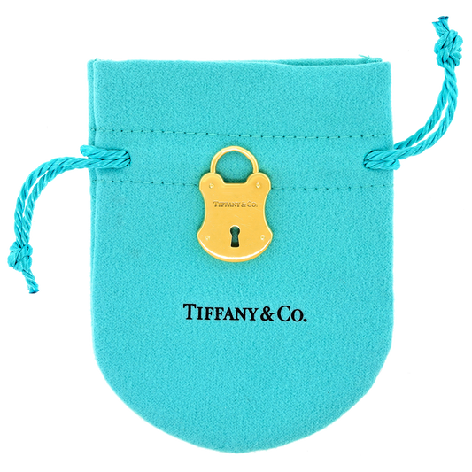 #27274 - Tiffany & Co. Gold Lock Pendant 18k