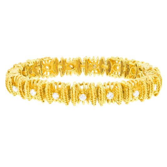 #27296 - Sixties Diamond Bracelet