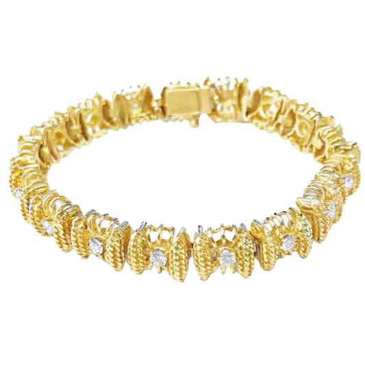 #27296 - Sixties Diamond Bracelet