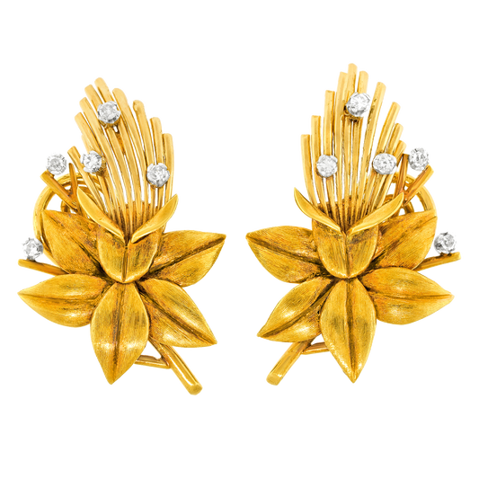 #27321 - Sixties Floral Earrings
