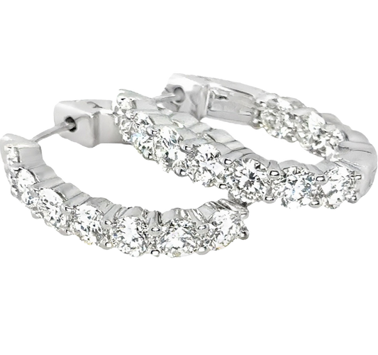 #27357 - Spectacular Diamond Hoops