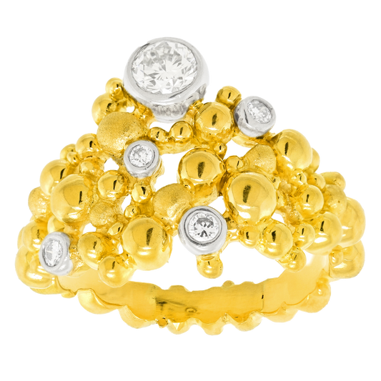 #27391 - Gilbert Albert Diamond and Gold Ring