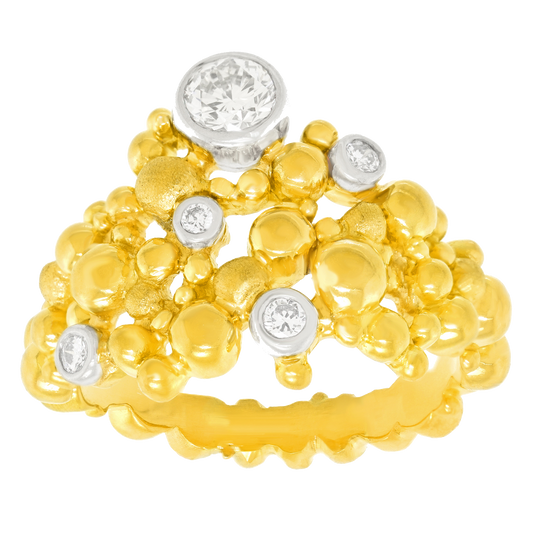 #27391 - Gilbert Albert Diamond and Gold Ring