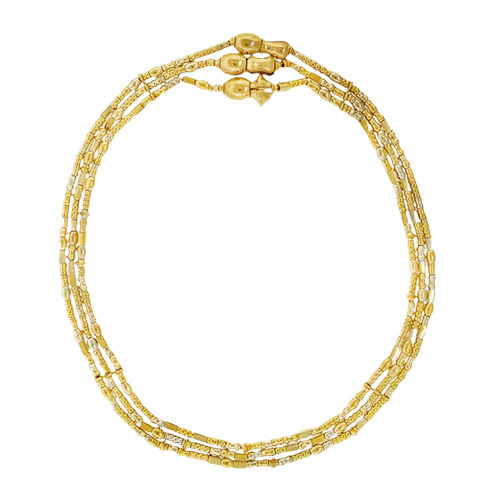 #27468 - Manfredi Nineties Italian Gold Necklace