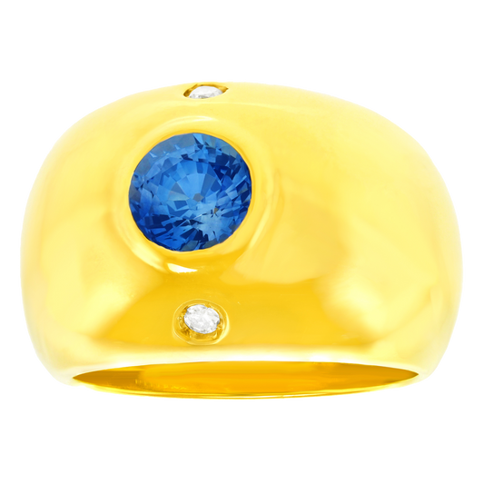 #27473 - Manfredi Italy Eighties Sapphire Ring