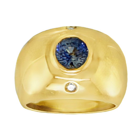 #27473 - Manfredi Italy Eighties Sapphire Ring