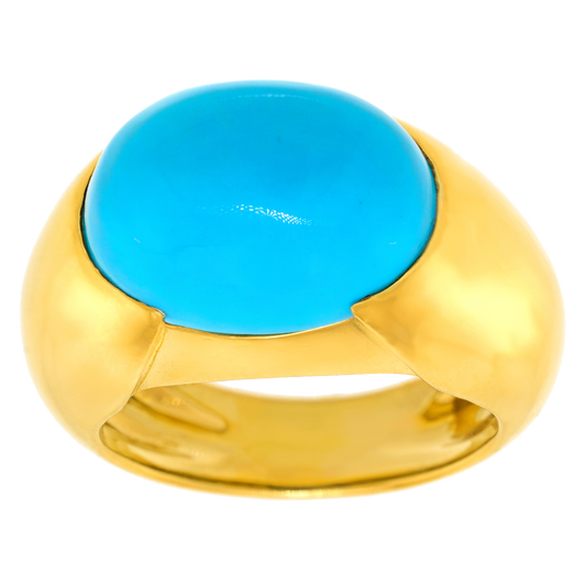 #27494 - Fabulous American Turquoise Ring