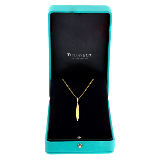 #27688 - Tiffany Yellow Gold Pendant