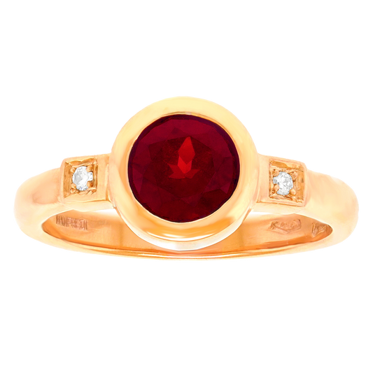 #27708 - Manfredi Garnet Ring