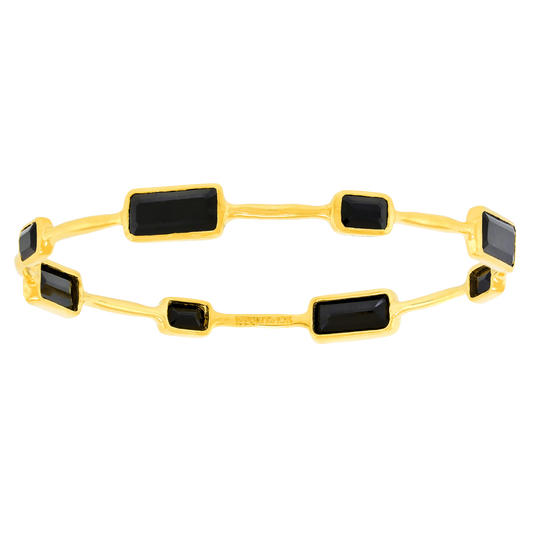 #27741 - Onyx-set Modernist Bracelet by Ippolita