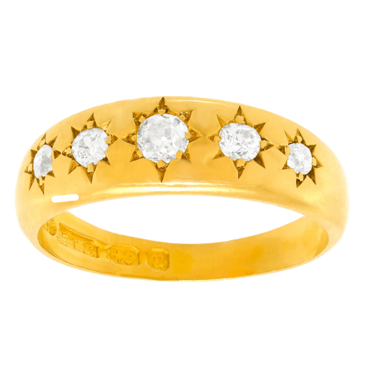 #27812 - Antique Diamond-set Ring