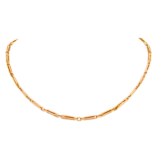 #27827 - Antique Watch Chain Necklace