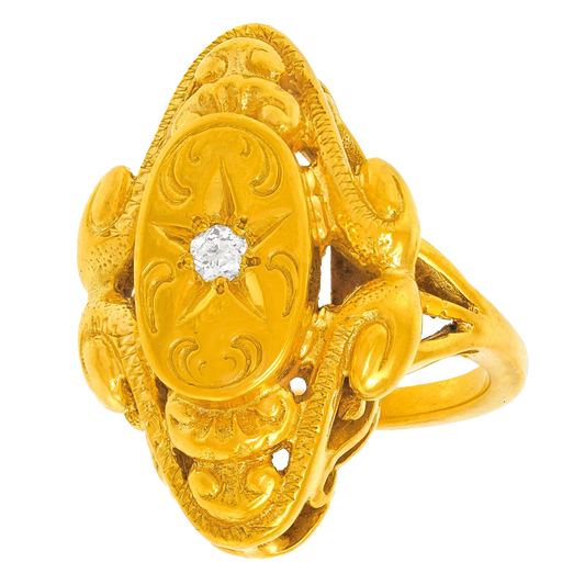 #27845 - Art Deco Diamond-set Ring