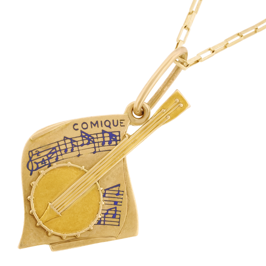 #27881 - Yale Banjo Club Fob-Pendant