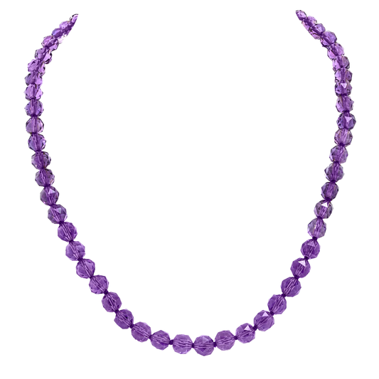 #27928 - Antique Tiffany Amethyst Necklace