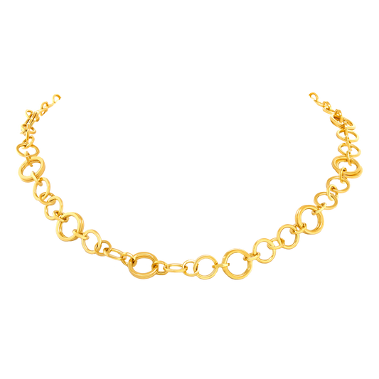 #27940 - Tiffany & co. Nineties Yellow Gold Necklace