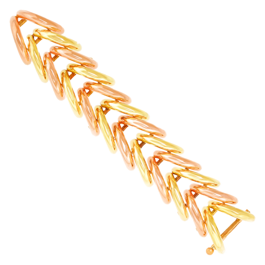 #27959 - Palliser Brothers Forties Gold Bracelet