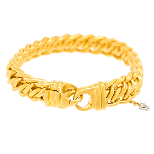 #27964 - Wellendorff for Mikimoto Gold Bracelet