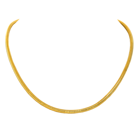 #27973 - Gold Snake Necklace