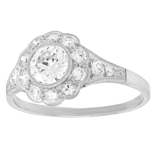 #28004 - Art Deco Diamond Ring