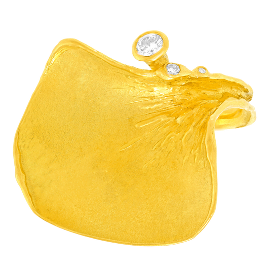 #28025 - Organo-Chic Gold Ring