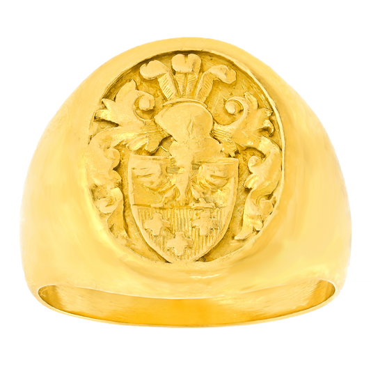 #28026 - Gold Signet Ring
