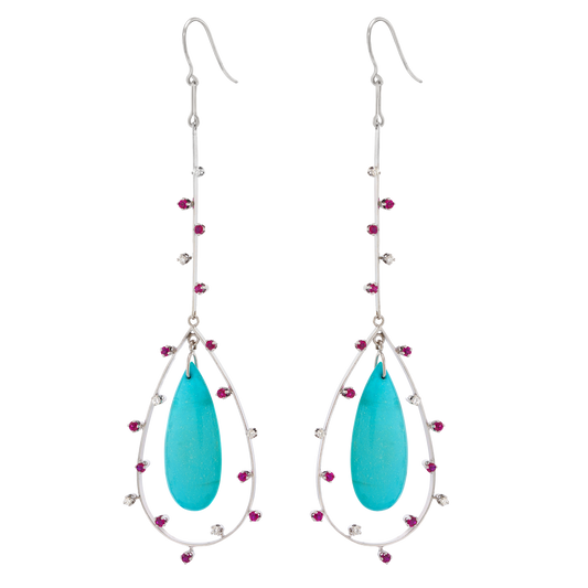 #28033 - Spectacular Sixties Chandelier Earrings