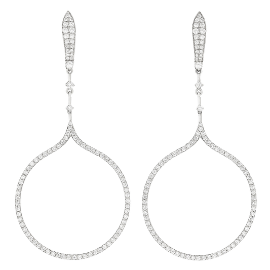 #28123 - Diamond Chandelier Earrings
