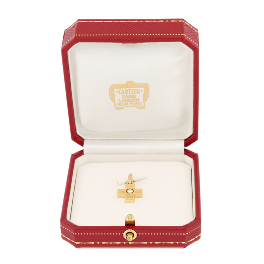 #28245 - Cartier Diamond-set Swiss Cross Charm