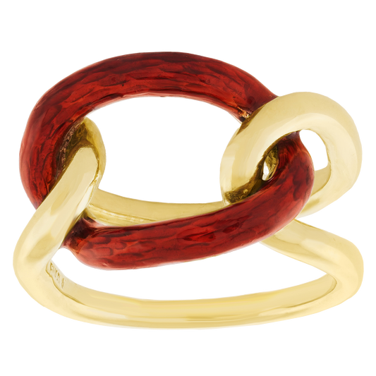 #28392 - Seventies Gucci Enamel Ring
