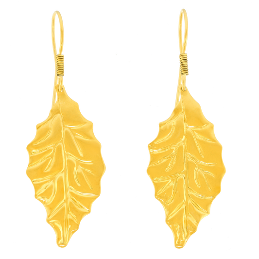 #28432 - Leaf Motif Earrings