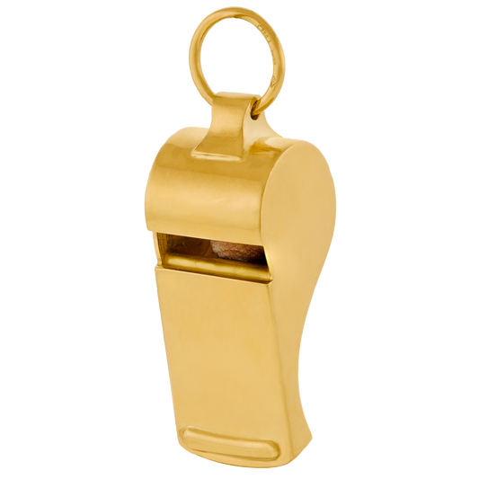 #28558 - 18k Gold French Whistle